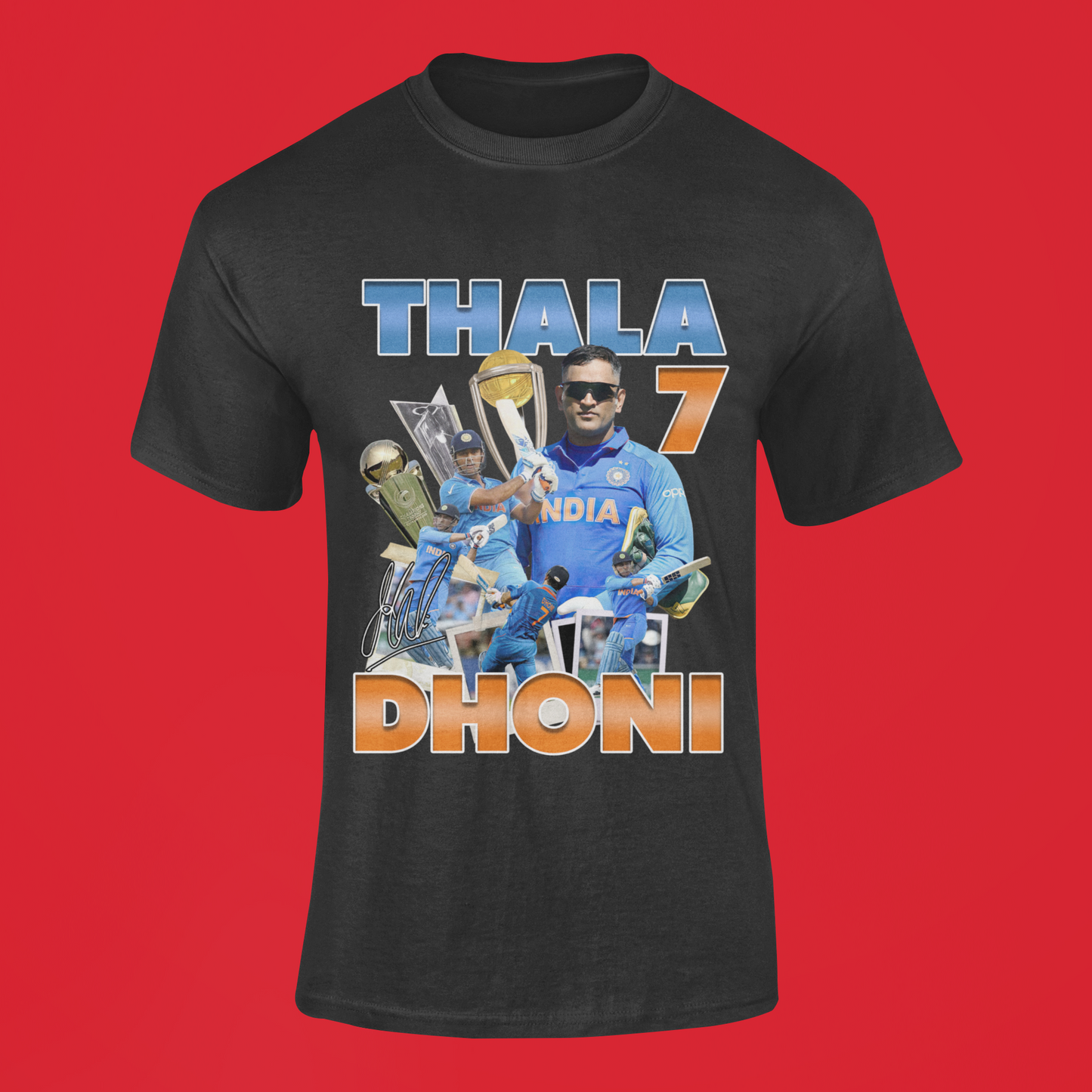 Dhoni Retro T-shirt