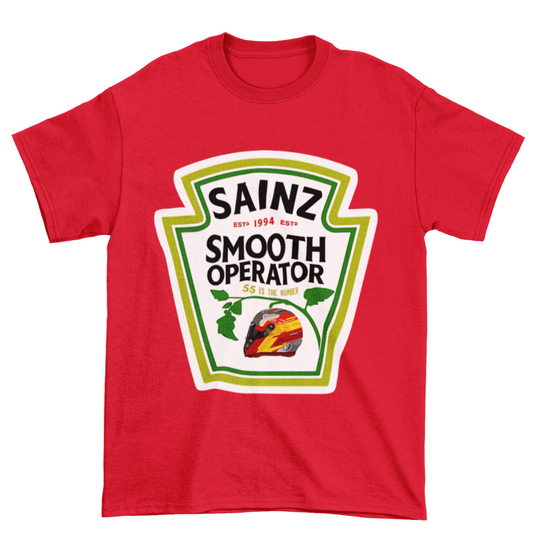 Carlos Sainz Smooth Operator F1 T-shirt