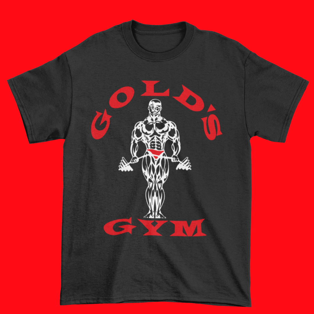 Gold's Gym Retro T-shirt (Black)