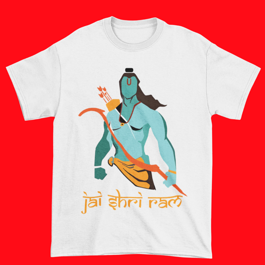 Jai Shree Ram T-shirt (White)